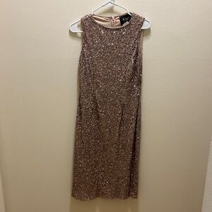 Mac Duggal rhinestone dress